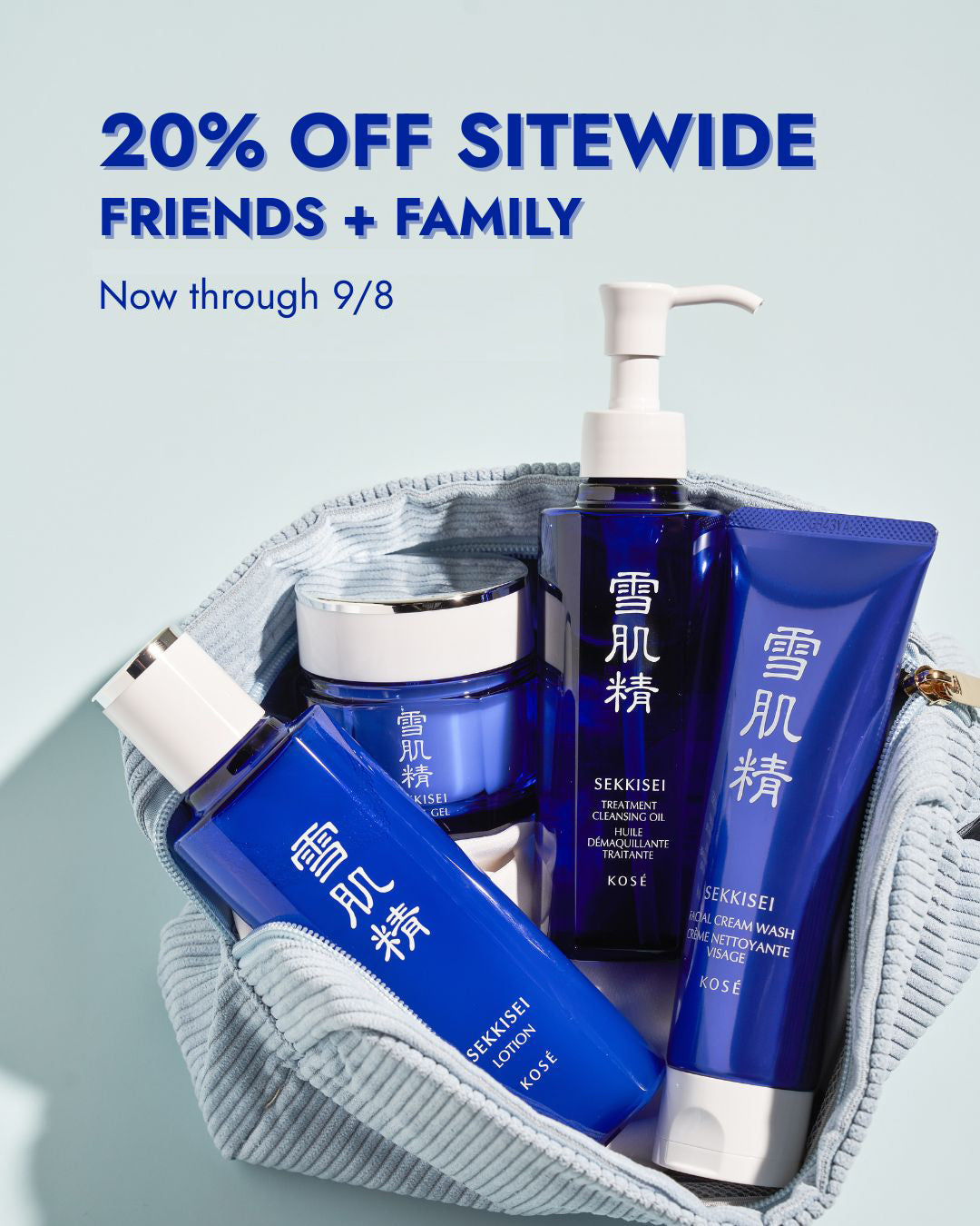20% off sitewide - Friends + Family - Now through 9/8