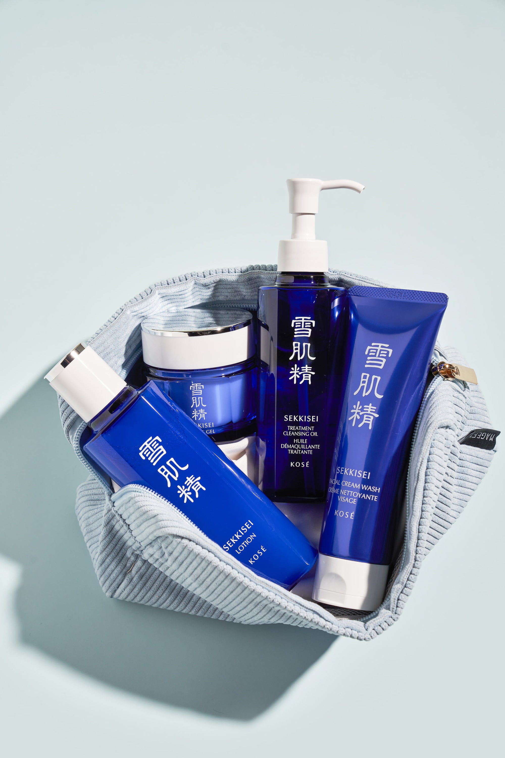 Set of travel friendly SEKKISEi products