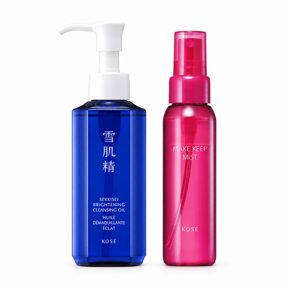 Day-to-Night Essentials with Brightening Cleansing Oil + Make Keep Mist EX+