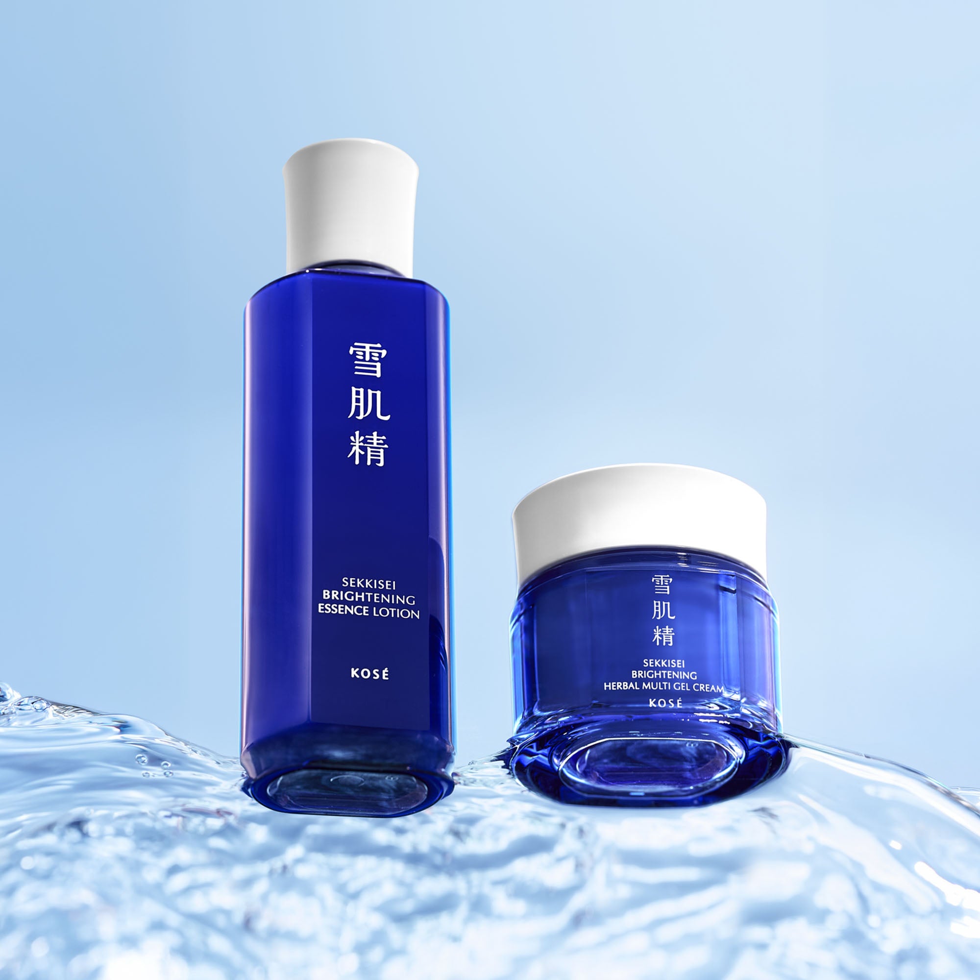Brightening Essence Lotion + Brightening Herbal Multi Gel Cream