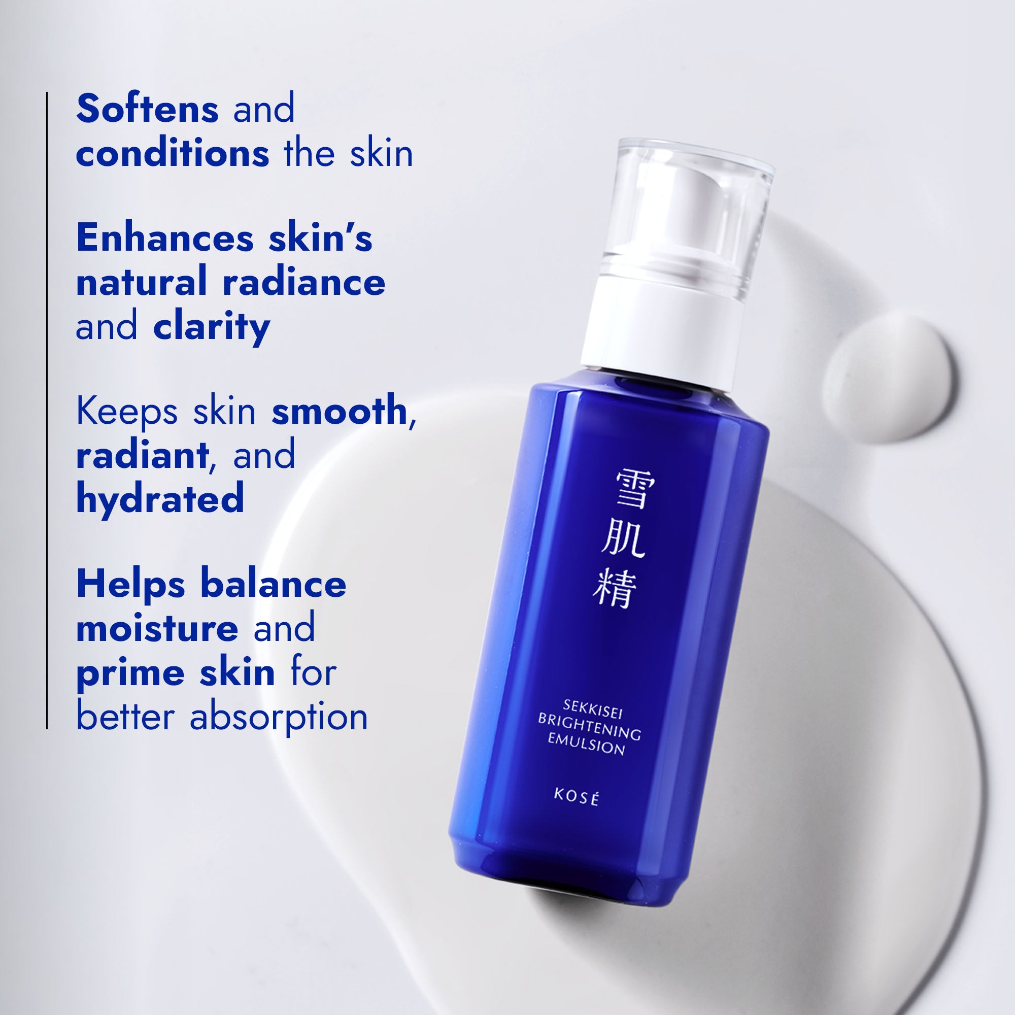 Softens and conditions the skin / Enhances skin’s natural radiance and clarity / Keeps skin smooth, radiant, and hydrated / Helps balance moisture and prime skin for better absorption